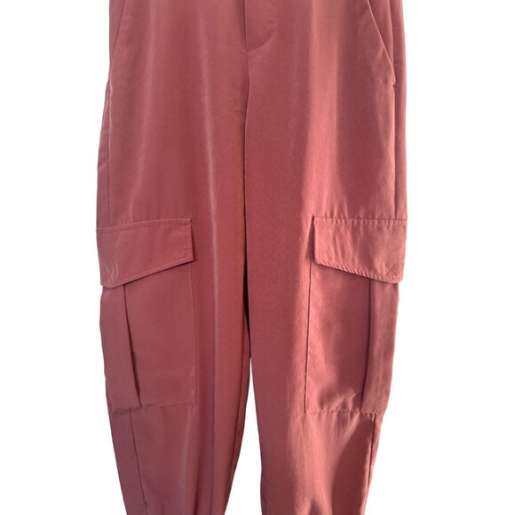 Zara XS Cargo Joggers Mauve - Picture 5 of 13